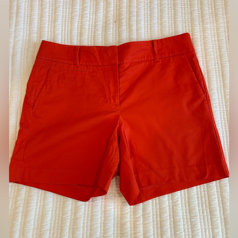Ann Taylor orange Women's Bermuda Shorts